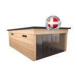 Robotfűnyíró ház Auto-Mow Univerzális teljesen zárt, fa garázs (minden típushoz) 38980296