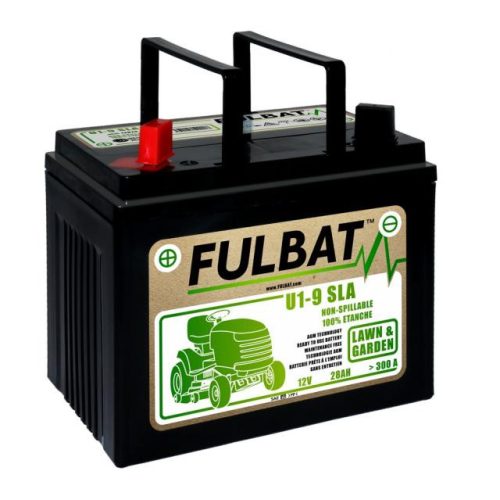 Akkumulátor Fulbat  zárt ólomsavas, u1-9 sla, agm, 12v, 28 ah, fogantyúval, +- polaritás 550901-FU