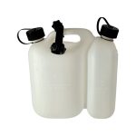 Üzemanyagkanna Oregon  kombi 5+3 liter fehér, kiöntőcsővel 562408