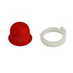 Karburátor szivatógomb Briggs Classic, Sprint, Quattro, 450, 475, 500 zárt, műanyag tokkal 3/4" 694394