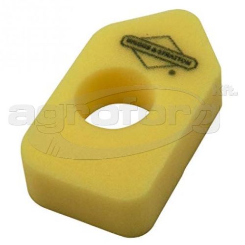 Levegőszűrő betét Briggs 3.75 hp szivacs, új, perem nélküli 698369