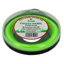 Damil 2.0mm kerek   62 méter olasz FIN/T/2.0/0.25