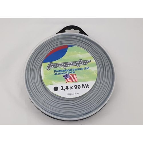 Damil 2.4mm kerek   90 méter alu olasz FIN/T/2.4/0.5/A/B/K
