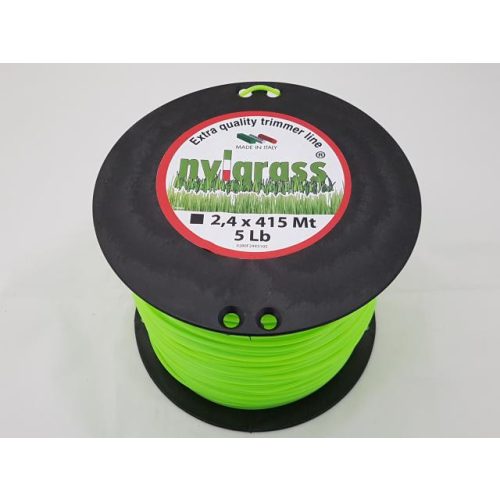 Damil 2.4mm szögletes   415 méter olasz FIN/T/2.4/2.25/SZ