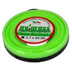 Damil 2.7mm szögletes   60 méter olasz FIN/T/2.7/0.5/SZ/B