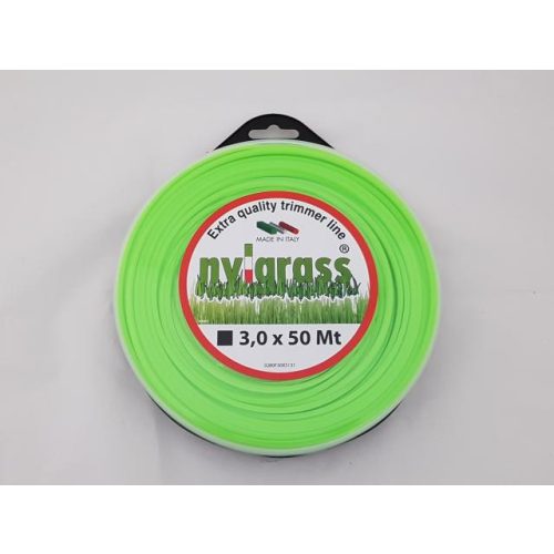 Damil 3.0mm szögletes 50 méter  bliszteres olasz FIN/T/3.0/0.5/SZ/B