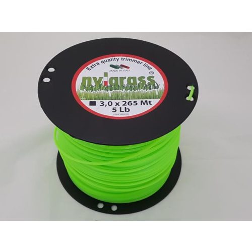 Damil 3.0mm szögletes   265 méter olasz FIN/T/3.0/2.25/SZ