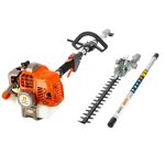 Multi-tools 3 az 1-ben Kasei GJD330 funkciók: sövényvágó, bozótvágó, ágvágó fűrész GJD330