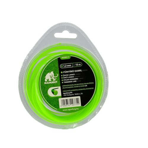 Damil 1.2mm kerek 15 méter MAMMUT bliszteres M20017
