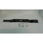 Fűnyíró kés  530 mm, univerzális hajlított, betétgyűrűvel utángyártott MOG146/R