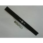 Fűnyíró kés  510 mm, univerzális hajlított, betétgyűrűvel utángyártott MOG989/R