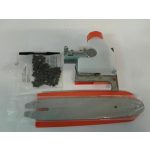 Szöghajtás ház komplett Kasei QJB270 láncfűrész egység komplett QJB270.2