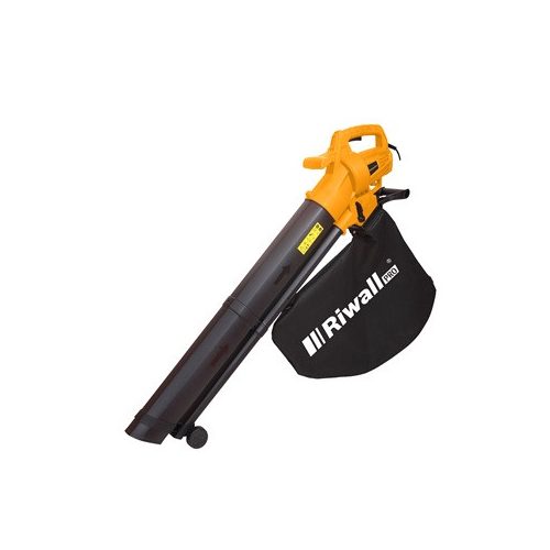 Lombfúvó-szívó elektromos Riwall REBV 3200 E 3200w, 270km/h, 12:1, +gyűjtő REBV 3200 E