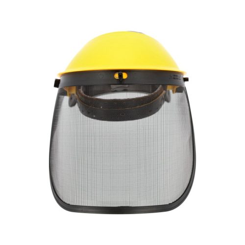 Védőálarc szitaszövésű  állítható sárga S-5120912/1