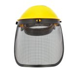 Védőálarc szitaszövésű  állítható sárga S-5120912/1