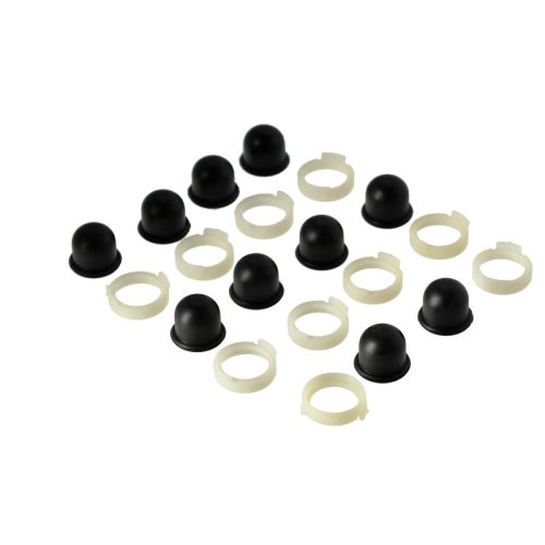 Karburátor szivatógomb Briggs Classic zárt, műanyag tokkal 3/4", 10db/csomag utángyártott US-120-208/10CS