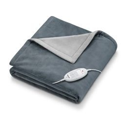   Beurer HD 75 Dark Grey sötétszürke melegítő takaró HD75