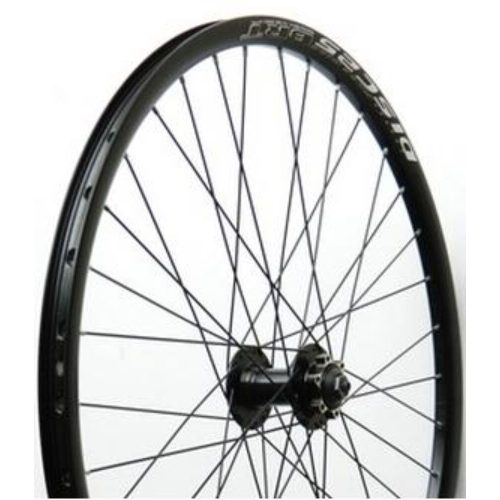 Kerék első 700 DF QR disc fekete 15727