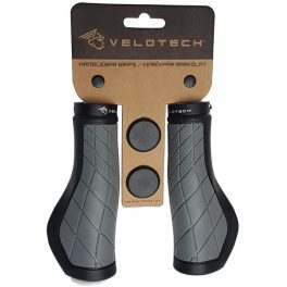   VELOTECH ERGO 136,5mm kerékpár markolat feketes/szürke 27375