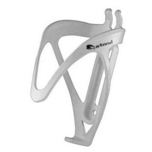 Ostand extra könnyű műanyag kerékpár kulacstartó fehér 40552