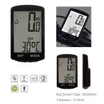 VELOTECH vezeték nélküli kerékpár computer 19 funkciós 41092