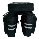 VELOTECH Háromrészes kerékpár túratáska 45150