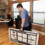 LIFETIME Összecsukható asztal 122x61cm 3121565