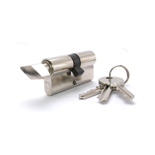 JKH zárbetét fordítógombos 30/30mm 3 kulcs nikkel 3286369