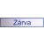 JKH Tábla műanyag 20 x 4,5 cm ZÁRVA 3427122