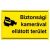 JKH Tábla műanyag A4 BIZTONSÁGI KAMERÁVAL ELLÁTOTT TERÜLET 3427162