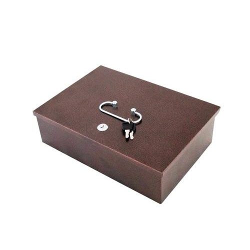 JKH Pénzkazetta hordozható 28,5 X 8,5 X 20 nagy barna 3490503