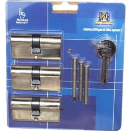   JKH SB zárbetét 30/30mm 3db azonos zárlatú 6 kulcs réz 3986468