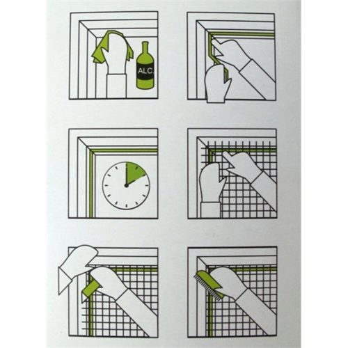 JKH Rovarháló 150x180 cm fehér 8911305