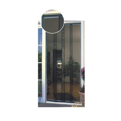 JKH Rovarvédő függöny üvegszálas 4 részes sines 95 x 215 cm fekete 8911322