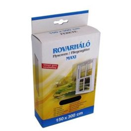 JKH Rovarháló MAXI 150 x 300 cm fekete 8911335