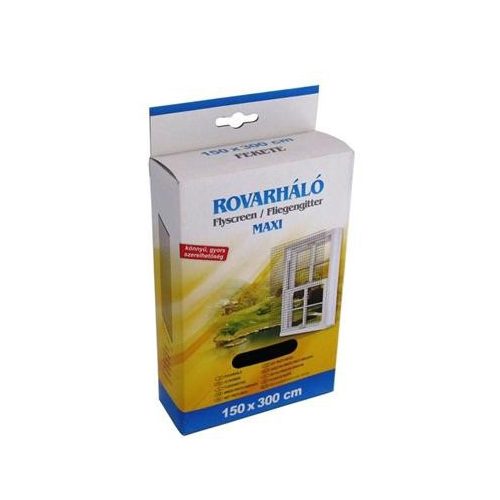 JKH Rovarháló MAXI 150 x 300 cm fekete 8911335