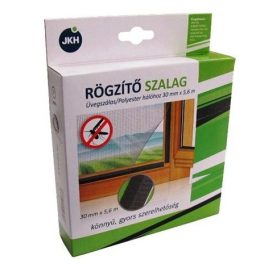   JKH Rovarháló rögzítő szalag erősített fekete 30 mm 5,6 m 8911374