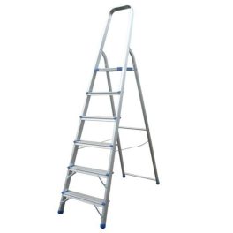   JKH 5 + 1 fokos alumínium háztartási létra fellépővel 8922168