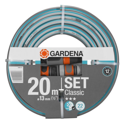 GARDENA 18008-20 Classic tömlő 1/2" 20 m rendszerelemekkel