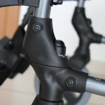 Kerekesszék B-4200/P Rendkívül könnyű összecsukható 40cm-es