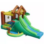 HAPPYHOP 9071 Forest Bouncer Dzsungel Erdei Világ - The Happy Hopper ugrálóvár légvár