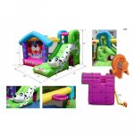 HAPPYHOP 9109 Puppy Land otthoni légvár ugrálóvár