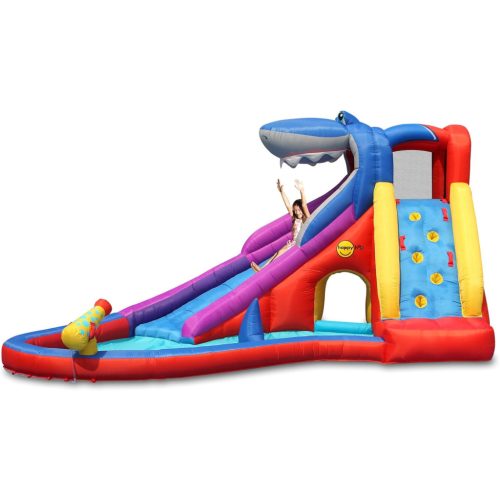 HAPPY HOP 9417 Shark Club - Cápás vizes légvár