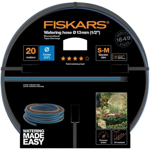 Fiskars Locsolótömlő 13mm 1/2col 20m Q4 - 1027104