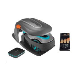   Gardena smart sileno 600 robot /Lona/ + robot garázs + ajándék 3 kés készlet - 19603-15020