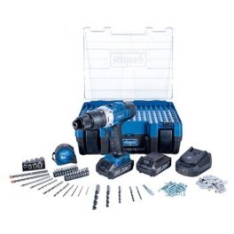   Scheppach DTB20ProS Akkus 2-sebességes ütvecsavarozó fúró 20V szett 5909222904