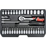 YATO Dugókulcs klt. 38 részes 1/4 col: 3,5-14 mm S2 1/4 col ~ - YT-14471