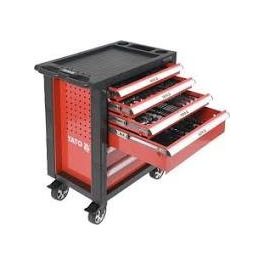   YATO Szerszámkocsi szerszámokkal 177 részes, könnyített ~ - YT-55300