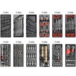 YATO Szerszámkocsi szerszámokkal 185 részes ~ - YT-55307