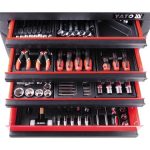 YATO Szerszámkocsi szerszámokkal 177 részes ~ - YT-5530